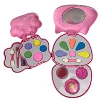 Kit de Maquiagem Infantil Gatinho Rosa Kit de Maquiagem Infantil Gatinho Rosa