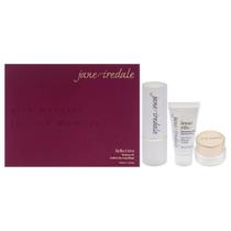 Kit de Maquiagem Jane Iredale Reflections - Conjunto de Presente 3 Peças com Primer