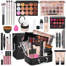 Kit de maquiagem LAZORA All in One Kit completo para mulheres com caixa 3