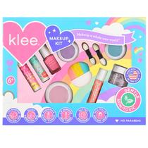 Kit de maquiagem Luna Star Klee Ultimate. Suave e não tóxico. Adequado para crianças. Feito nos EUA. (Raio de Felicidade)