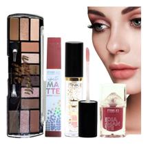 Kit De Maquiagem Make Coleção Pink 21 Kit De Maquiagem Make Coleção Pink 21