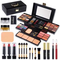 Kit de maquiagem MORNECA Professional 58 cores com espelho feminino