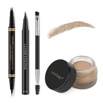 Kit de maquiagem para sobrancelhas LAVONE 4 Tip Waterproof Microblading Blonde