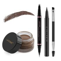 Kit de Maquiagem para Sobrancelhas LAVONE com Microblading à Prova d'Água