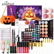 Kit de Maquiagem POPFEEL Halloween Batom, Sobra, Blush 3