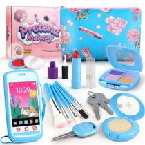 Kit de maquiagem Pretend Woumserta para crianças de 3 a 5 anos com acesso.