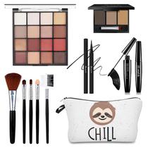 Kit de maquiagem QIONG All in One, paleta de sombras de 16 cores