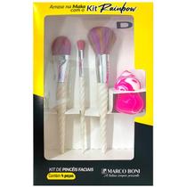 Kit De Maquiagem Rainbow Com 4 Peças Kit De Maquiagem Rainbow Com 4 Peças