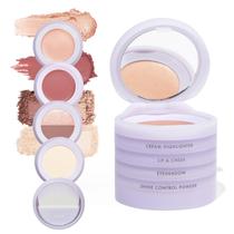 Kit de Maquiagem Subtl Beauty 4 em 1 para Viagem Empilhável Kit de Maquiagem Subtl Beauty 4 em 1 para Viagem Empilhável