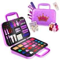 Kit de maquiagem Toysical para meninas, conjunto de maquiagem fingida, 3 anos ou mais Kit de maquiagem Toysical para meninas, conjunto de maquiagem fingida, 3 anos ou mais