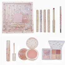 Kit de maquiagem Wasaiggon de 8 peças com 4 batons, sombra e muito mais