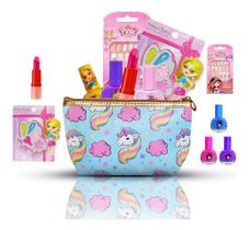 Kit de Maquiagens Infantis + Unhas + Necessaire e Muito mais BZ99