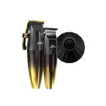 Kit de máquina Clipper Trimmer JRL Gold com lâmina de titânio