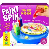 Kit de máquina de arte Paint Spin Dan & Darci com tintas e pranchetas - Dan&Darci