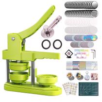 Kit de Máquina de Bottons Freeingbag 58 mm com 100 Conjuntos e Acessórios Kit de Máquina de Bottons Freeingbag 58 mm com 100 Conjuntos e Acessórios