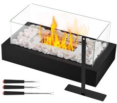 Kit de máquina de fumaça portátil Fire Pit Quosio de mesa branco