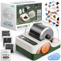 Kit de Máquina de Polir Pedras Flooyes Silenciosa com 3 Velocidades e Temporizador de 9 Dias Kit de Máquina de Polir Pedras Flooyes Silenciosa com 3 Velocidades e Temporizador de 9 Dias