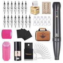 Kit de máquina de tatuagem de maquiagem permanente para sobrancelhas Ybeauty Black