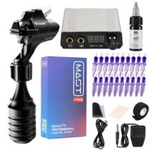 Kit de máquina de tatuagem Mast Flash Rotary com fonte de alimentação TZ450 Kit de máquina de tatuagem Mast Flash Rotary com fonte de alimentação TZ450