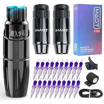 Kit de máquina de tatuagem Mast Tour Wireless com 2 baterias
