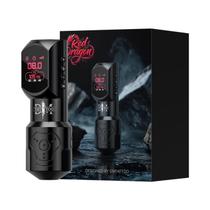 Kit De Máquina De Tatuagem Sem Fio Red-Dragon Para Maquiagem Permanente Com Motor Personalizado E