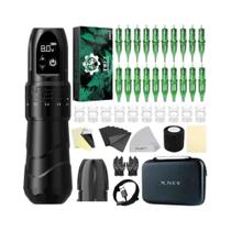 Kit De Máquina De Tatuagem Sem Fio XNET F2 Caneta Rotativa Com Curso Ajustável Motor Personalizado