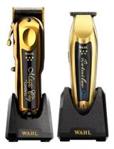 Kit de Máquinas Magic Clip Cordless Gold e Detailer Cordless Gold - Wahl