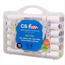 Kit de marcador Cis flow com 12 cores Kit de marcador Cis flow com 12 cores