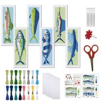 Kit de marcadores Cross Stitch FREEBLOSS FREEBLOSS 6 Set 11CT
