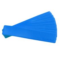Kit de Marcadores de Linha para Quadra Eco Walker 37 cm Azul 10 peças