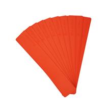 Kit de Marcadores de Linha para Quadra Eco Walker 37 cm Vermelho 10 peças