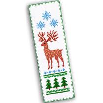Kit de marcadores de ponto cruz Povitrulya Winter Deer DIY