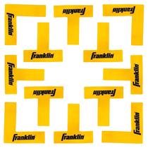 Kit de marcadores de quadra de pickleball Franklin Sports com fita métrica Kit de marcadores de quadra de pickleball Franklin Sports com fita métrica