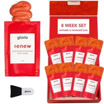 Kit de Máscara Facial Glorio Renew com Colágeno para 8 Semanas Kit de Máscara Facial Glorio Renew com Colágeno para 8 Semanas