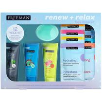 Kit de máscaras Freeman Edição Limitada Renew & Relax 12 peças Kit de máscaras Freeman Edição Limitada Renew & Relax 12 peças