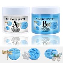 Kit de Massa de Silicone DIYcraft 454 g para Moldes, Flexível Kit de Massa de Silicone DIYcraft 454 g para Moldes, Flexível