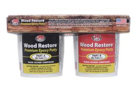 Kit de massa epóxi J-B Weld Wood Restore Premium 960 ml