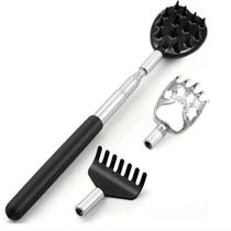 Kit De Massageador Extensível Telescópico Para Costas, Conjunto De 3 Peças, Ferramentas De Massagem