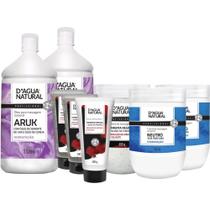 Kit de massagem redutora com 8 produtos d'água natural Kit de massagem redutora com 8 produtos d'água natural