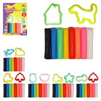Kit de massinha coloridas com acessorios - ARTBRINK Kit de massinha coloridas com acessorios - ARTBRINK