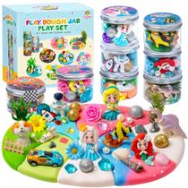 Kit de Massinha JOY SPOT! 8 Unidades Não Tóxico Sensorial