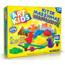 Kit de Massinhas Acrilex Art Kids Dinossauro 40041 29629