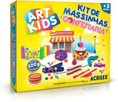 Kit De Massinhas Art Kids Confeitaria 500g Acrilex