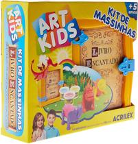 Kit de Massinhas Art Kids Livro Encantado R.40027 Acrilex