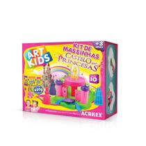 Kit De Massinhas Castelo Das Princesas Acrilex Art Kids