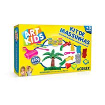 Kit De Massinhas de Modelar 450g Com Moldes e Acessórios Kit De Massinhas de Modelar 450g Com Moldes e Acessórios