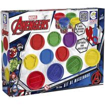 Kit de Massinhas de Modelar Marvel Avengers - Cotiplás Kit de Massinhas de Modelar Marvel Avengers - Cotiplás