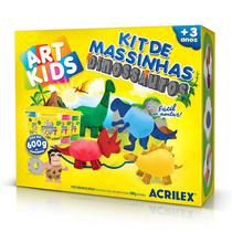 Kit de Massinhas Família Dinossauros