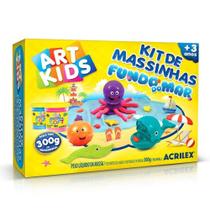 Kit de massinhas Fundo do mar - Art Kids Acrilex