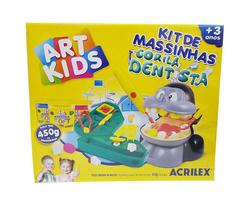Kit De Massinhas Gorila Dentista Acrilex Art Kids 450g